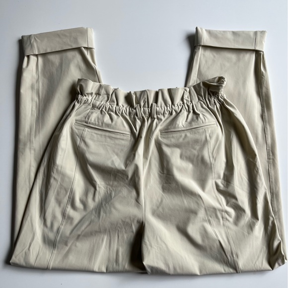 CARBON38 Paperbag pants STRETCH WOVEN DRAWSTRING PANT - Picture 5 of 6